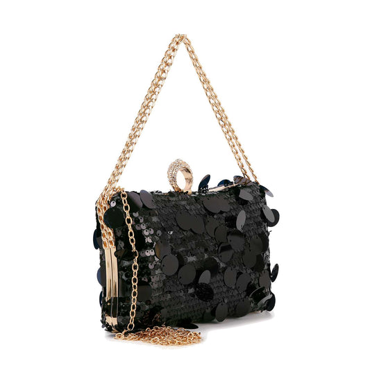 Sequin Design Evening Bag