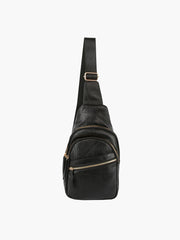 Multi Pocket Front Crossbody Sling