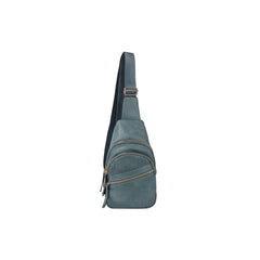 Multi Pocket Front Crossbody Sling