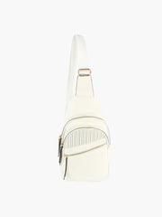 Multi Pocket Front Crossbody Sling