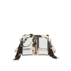 Western Fringe Clear Stadium Crossbody