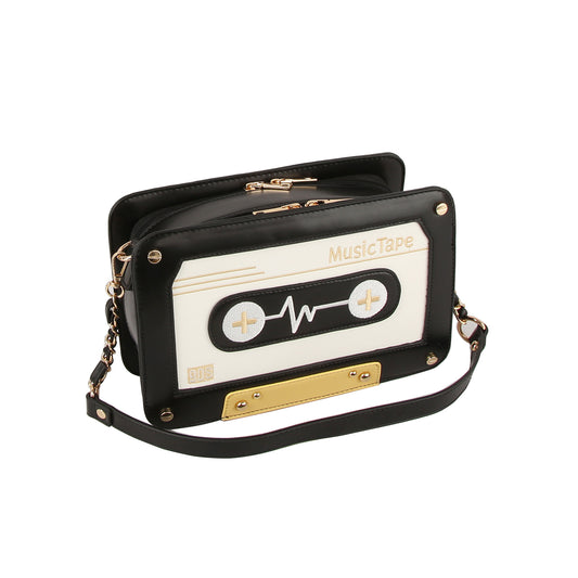 Retro Cassette Crossbody Bag