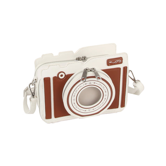 Retro Snap Camera Crossbody Bag