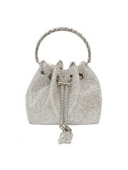 Rhinestone covered petite evening bag