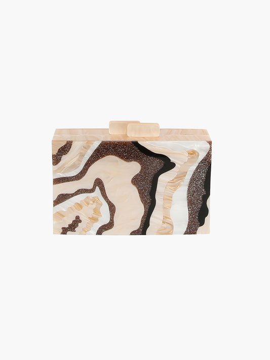 Cute Mini Acrylic Clutch Handbag for Women