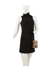 Crystal Teddy Bear Clutch