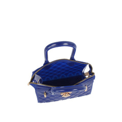 Quilted Jelly Heart Lock Satchel