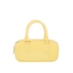 Glossy Jelly Mini Bowler Bag