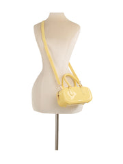 Glossy Jelly Mini Bowler Bag
