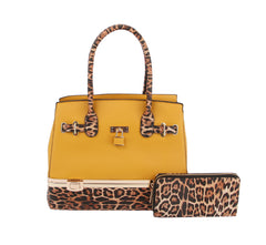 Top-Handle Leo Purse and Handbags