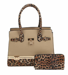 Top-Handle Leo Purse and Handbags