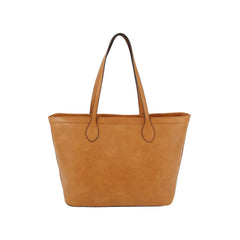 Fashion shopper tote bag with knot detail