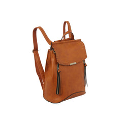 Whipstitch Front Flap Backpack