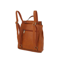 Whipstitch Front Flap Backpack