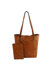 Fashion Leather Tote 2 N 1Hobo Bag