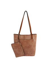 Fashion Leather Tote 2 N 1Hobo Bag
