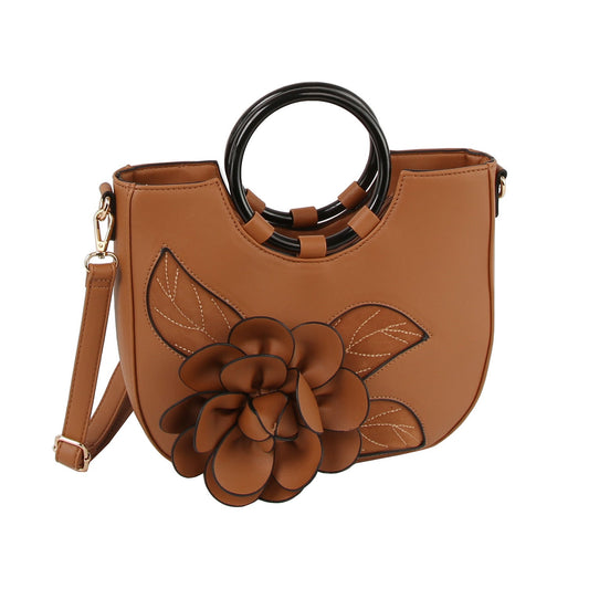 Blossom Accent Handbag