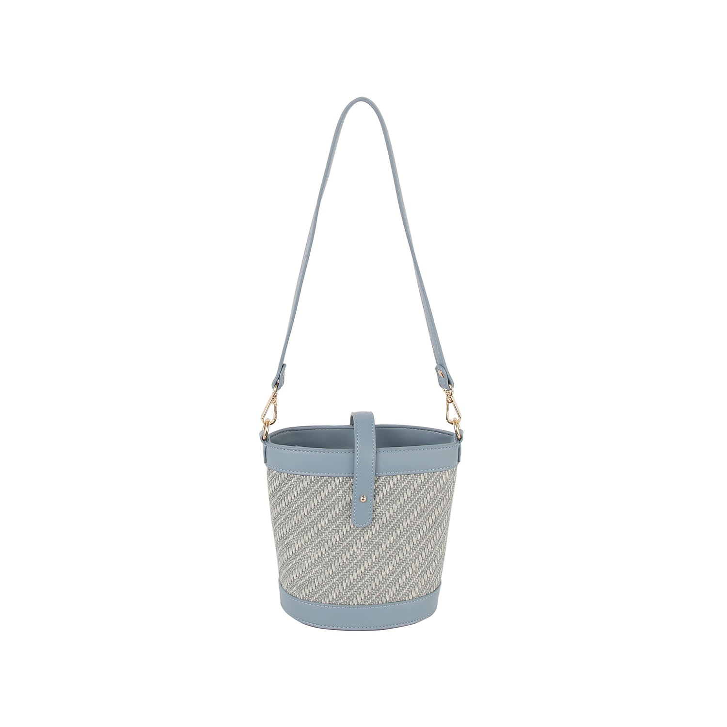 Designer Handbag Diagonal Pattern Classic diagonal pattern crossbody bucket bag – Handbag Factory
