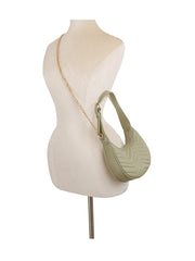 Elegance adjustable Shoulder bag with gold crossbody chain