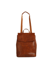 Braided Edge Flap Backpack