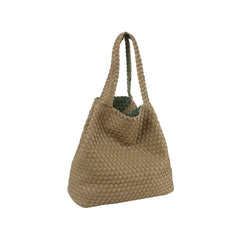 Woven 2-in-1 Tote with Pouch