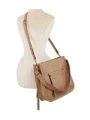 Whipstitch Shoulder Bag