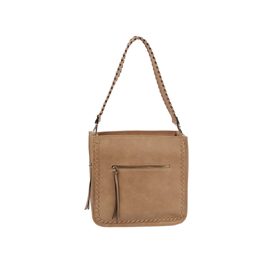 Whipstitch Shoulder Bag