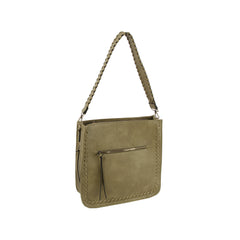 Whipstitch Shoulder Bag