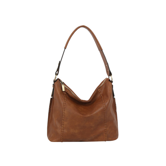 Whipstitch Hobo Bag