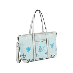 2 in 1 monogram daily shoulder tote with matching purse