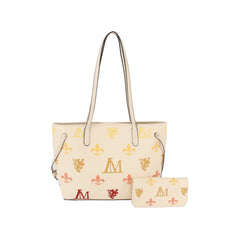 2 in 1 monogram vacation tote with matching purse