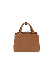 Monogram satchel bag and purse set