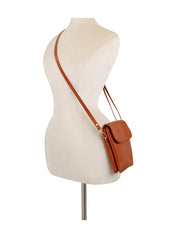 Front Zip Pocket Mini Crossbody Bag