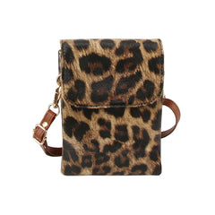 Front Zip Pocket Mini Crossbody Bag