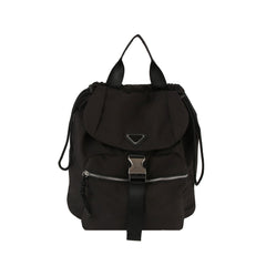 Nylon draw string daily backpack