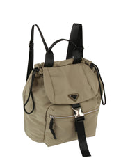 Nylon draw string daily backpack