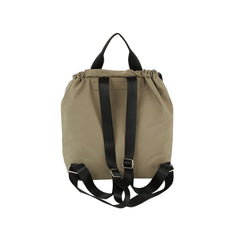 Nylon draw string daily backpack