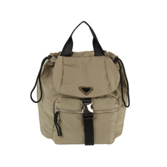 Nylon draw string daily backpack