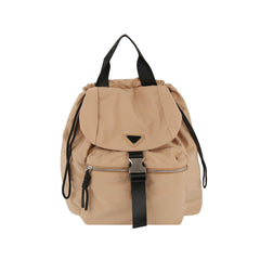 Nylon draw string daily backpack