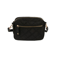 Quilted Zip Crossbody Bag