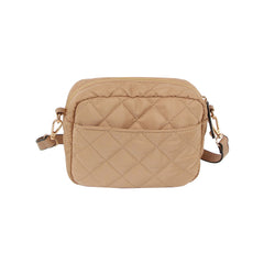 Quilted Zip Crossbody Bag