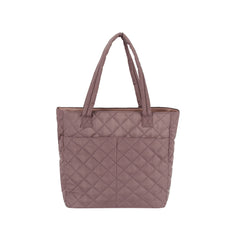 Quilted Carry-All Tote Bag