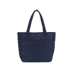 Quilted Carry-All Tote Bag