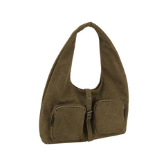 Canvas Multi-pocketed Hobo