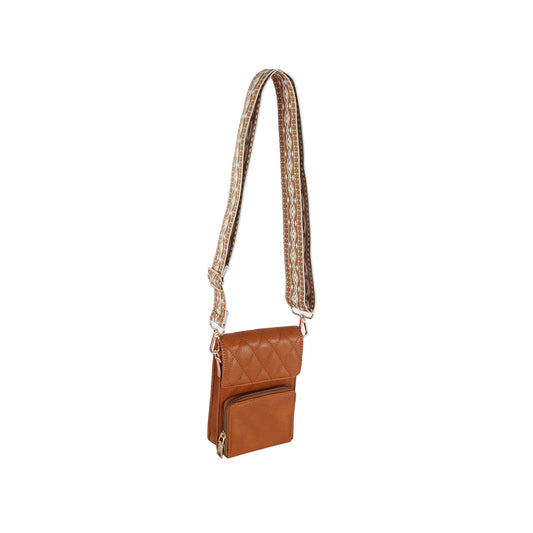 Quilted Flap Guitar Strap Mini Crossbody