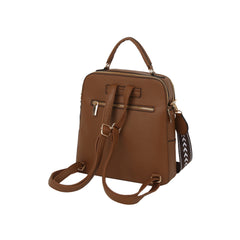 Zip-Top Mini Backpack Handbag