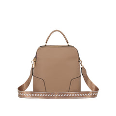 Zip-Top Mini Backpack Handbag