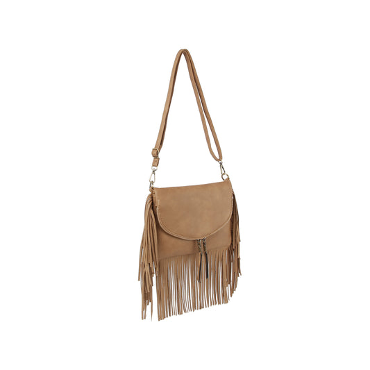 Women Fringed Crossbody handbag Shoulder Bag