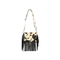 Fringe Flap Crossbody Shoulder Bag
