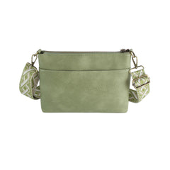 Boxy Rectangular Guitar Strap Crossbody Bag